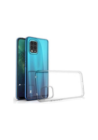 Rba Aksesuar Mi 10 Lite Kılıf Rba Süper Silikon Kapak - Renksiz Çok Renkli