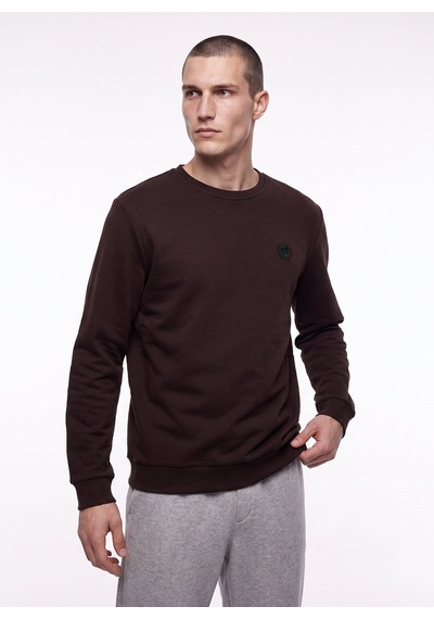 Discovery Expedition D5wm-swt3940 Kahverengi Erkek Sweatshirt Koyu Kahverengi