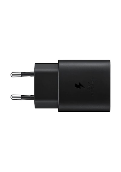 Samsung Uyumlu Ep-Ta800N Type-C 25W Kablosuz Hızlı Şarj Adaptörü Siyah