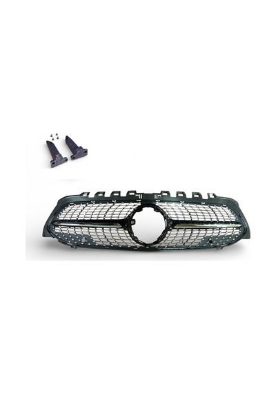 Mercedes A-class W177 2019 Ve Sonrası Panjur Krom Siyah Diamond  341143  Gkl 341143