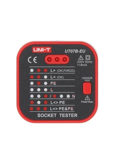 Unı-t Ut07b-eu Priz Test Cihazı