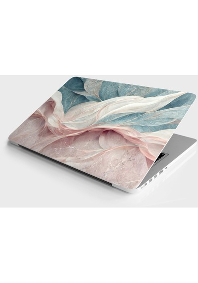 Laptop Sticker Bilgisayar Notebook Pc Kaplama Etiketi Pastel Pembe Ebru