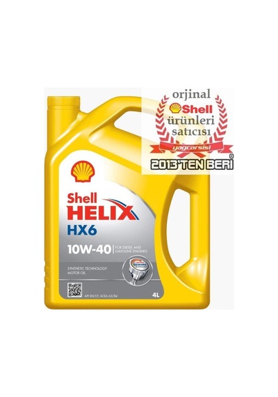 Shell Helix Hx6 10w/40 4 Litre 2023
