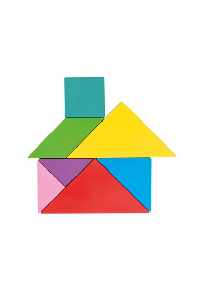 03 569 Ahşap Manyetik Tangram -nessiworld Oyuncak