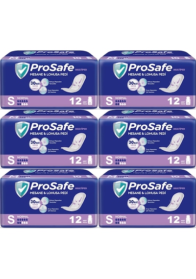 Prosafe Mesane & Lohusa Pedi S - Küçük - Small Normal 72 Adet S