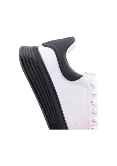 Andre Erkek Sneaker - Beyaz Sıyah Siyah