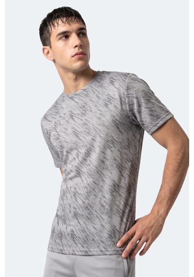 Slazenger Hady I Erkek Gri Tişört