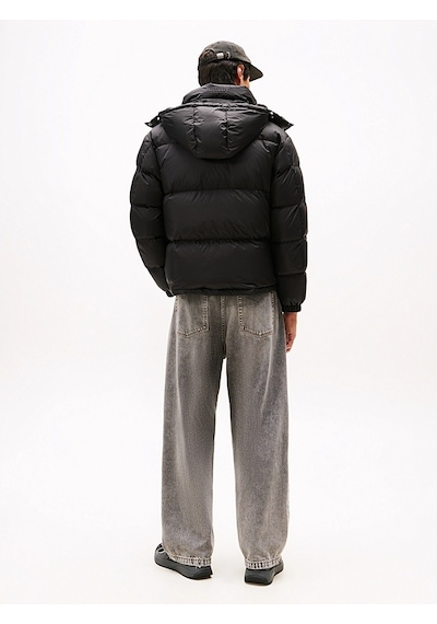 Tommy Hilfiger Tjm Alaska Down Puffer Ext Erkek Siyah Mont - Dm0dm22036