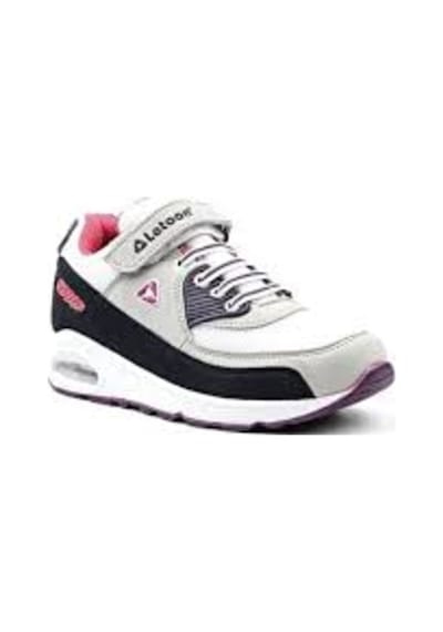 Letoon Air Max 6300 Grı Fuşya Memory Foam (Akıllı) Taban Gri