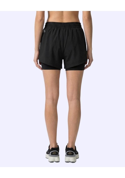 Kappa Fesa Short Kadın Siyah Regular Şort