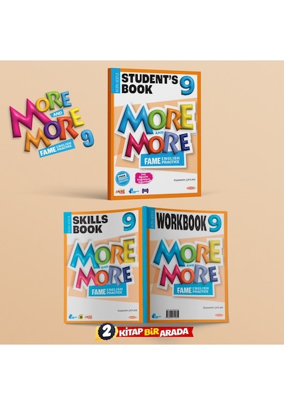 Kurmay 9.sınıf More&more Students Book + Workbook & Skılls Book