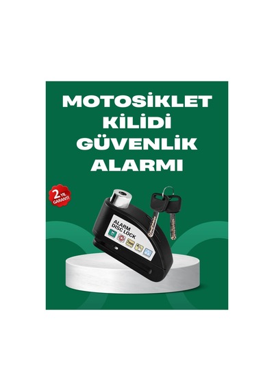 Motosiklet Scooter Bisiklet Tekerlek Disk Kilidi Alarmlı Güvenlik Belirtilmemiş Belirtilmemiş