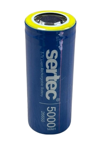 Zenviya21 Sertec Icr26650 Li-ıon 3.7v 5000mah 3c Şarjlı Pil Zenya785