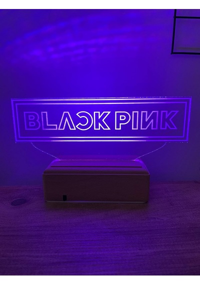 Blackpink 16 Renk K-pop Gece Lambası Çok Renkli