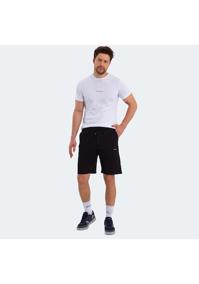 Slazenger ORIA Erkek Cepli Siyah Şort