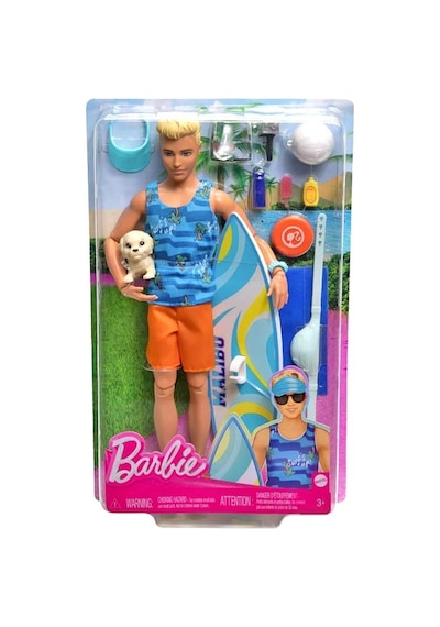 Barbie Ken Sörf Yapıyor Oyun Seti Hpt50