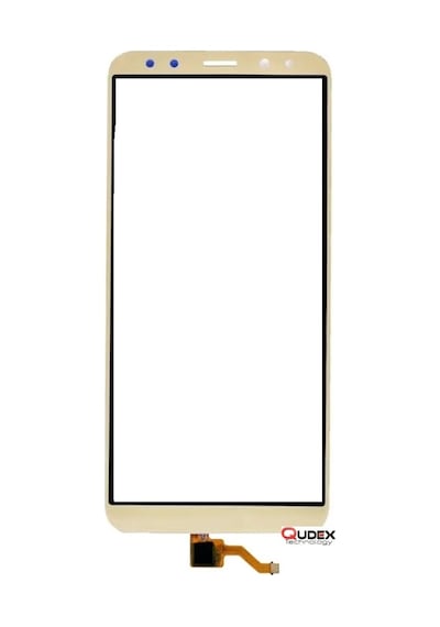 Qudex Mate 10 Lite Ile Uyumlu Dokunmatik Okalı Ön Cam