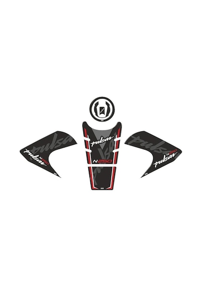 Bajaj Pulsar N250 Kırmızı Tank Pad Set