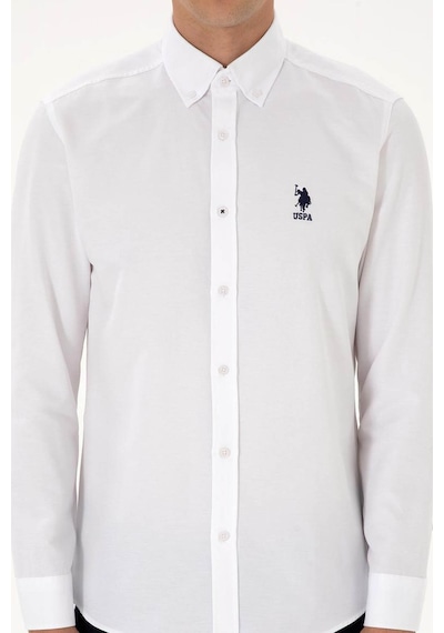 U.s. Polo Assn. Gox025k Beyaz Erkek Gömlek 2225582 Beyaz