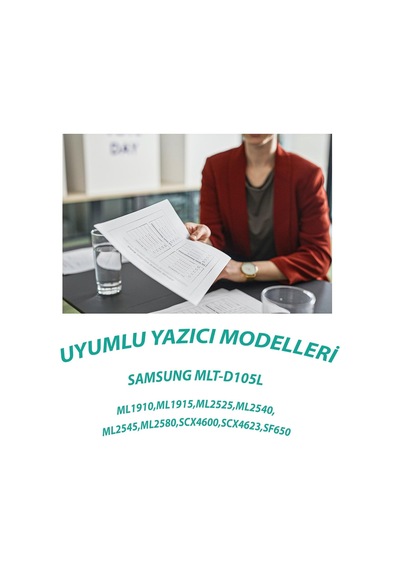 Mlt-d105s 105s 105l Uyumlu Çipli Uyumlu Toner - Samsung Ml-2525 Scx-4623f Scx-4600 Ml-1915 Ml-2580n 2.500 Sayfa / Yüksek Kapasite
