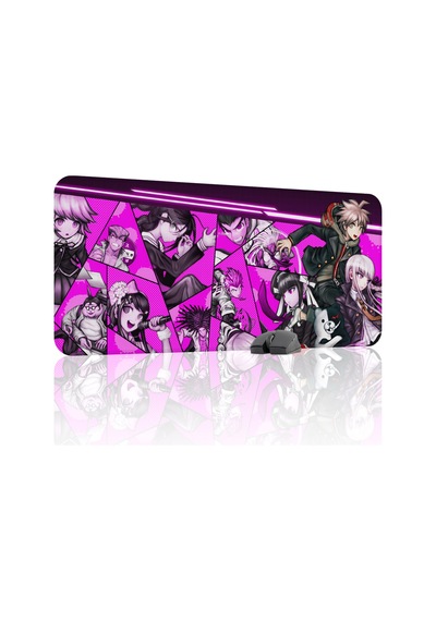 Danganronpa Kaymaz Dikişli Kauçuk Oyuncu Mousepad V2 - 90x40 Xxl Gaming Mouse Pad Fare Altlığı
