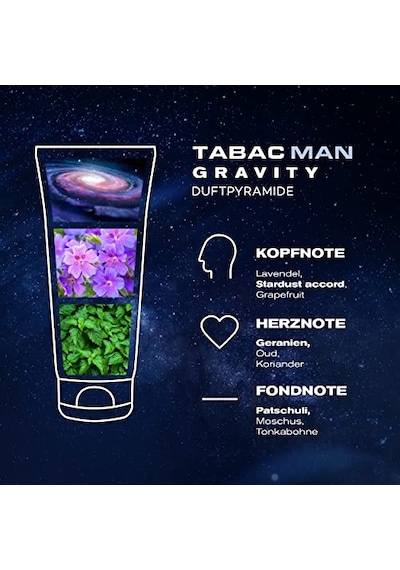 Tabac Man Gravity Shower Gel & Shampoo 200 Ml Erkek Duş Jeli Ve Şampuan Acai Üzümü