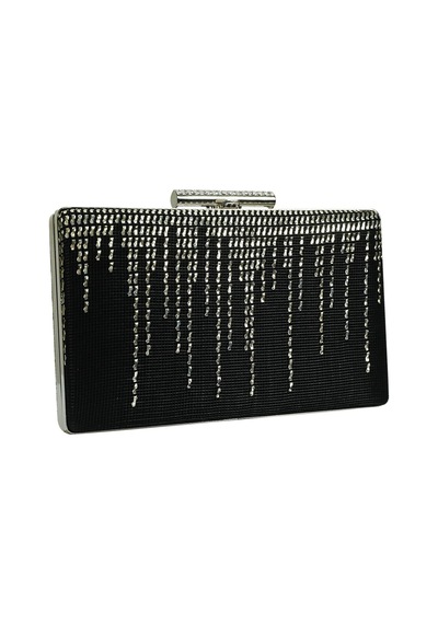 E38 El İşçiliği Tel Kırma Pörtföy Çanta 12x20 Cm-6402 Çok renkli