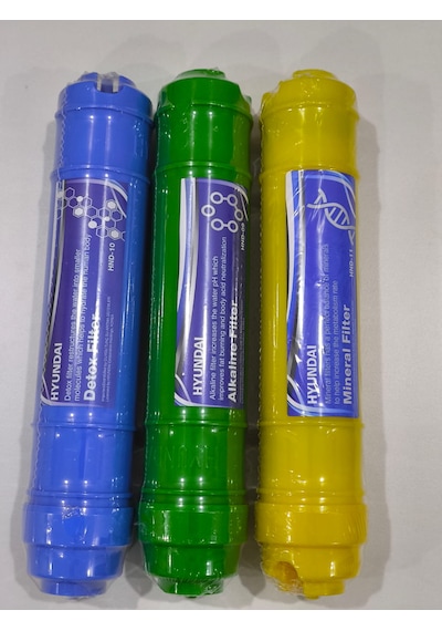 Hyundai Alkali Mineral Detox Filtre Set