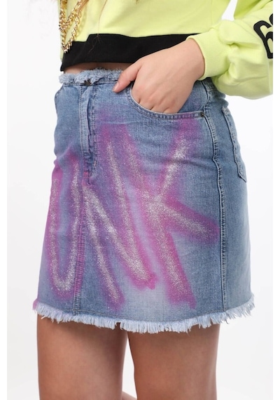 Markapia Pink Punk Mini Jean Etek C10712
