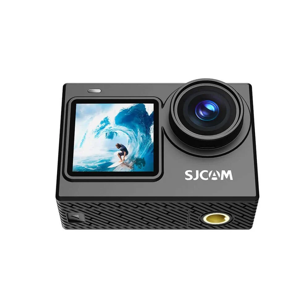 Sjcam Sj6 Ultra Aksiyon Kamera Çift Ekranlı Wifi 4k/30 Fps 6 Eksenli Stabilizasyon Siyah