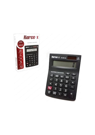 Karce-X KC-MZ-12Z Masaüstü 12 Hane Hesap Makinesi