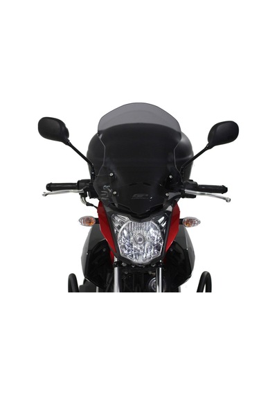 GP Kompozit Yamaha YS 125 2017-2020 Uyumlu Ön Cam Füme 50 cm