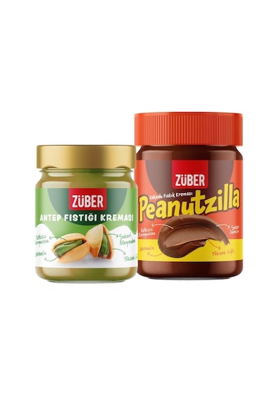 Antep Fıstığı Kreması 200 G + Peanutzilla Kakaolu Fıstık Kreması 315 G