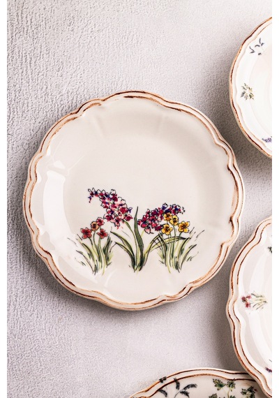 Wild - 24 Parça 6 Kişilik Porselen Yemek Takımı Kenarları Silik Vintage Tuval Model Porselen Tabak Çok Renkli - 683103577 Çok Renkli Wild - 24 Parça 6 Kişilik Porselen Yemek Takımı Kenarları Silik Vintage Tuval Model Porselen Tabak Çok Renkli - 683103577 Çok Renkli