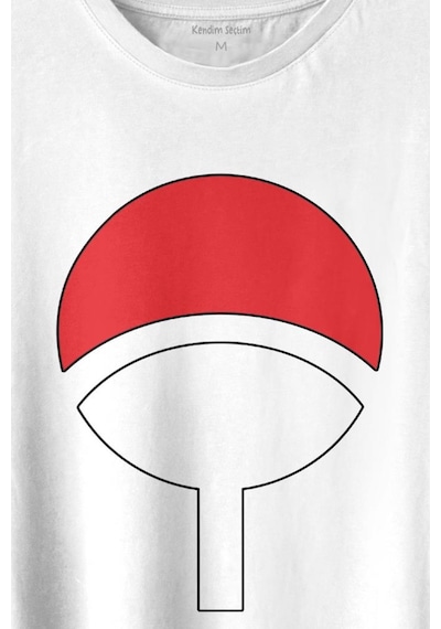 Susake Unchia Otsutsuki Symbol Logo Naruto Baskılı Tişört Unisex T-shirt 001