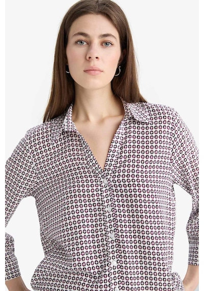 DeFacto Regular Fit Kareli Uzun Kollu Gömlek K6402AZ25SPBR400