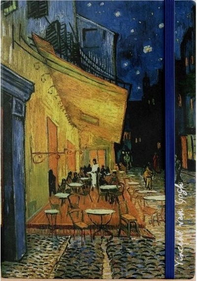 Van Gogh-cafe Terastası Çok Renkli