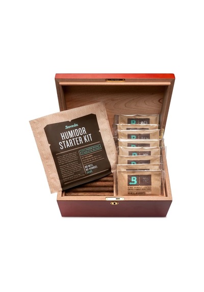Boveda Humidor Starter Kit 84% + 72% 75-100 Puro için