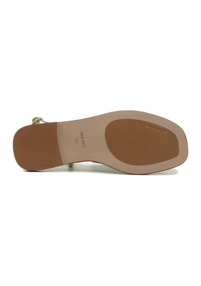 Nine West Orıa 6fx Altın Kadın Düz Sandalet 000000000102052485 Altın