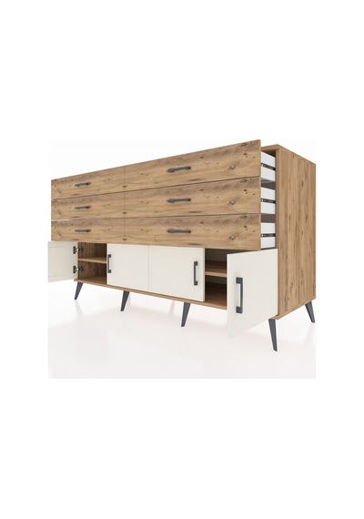 Kronos Konsol 2 Raflı 6 Çekmeceli 4 Kapaklı 176x59x99 Çam-aytaşı/ Çam-aytaşı/çam Kronos Konsol 2 Raflı 6 Çekmeceli 4 Kapaklı 176x59x99 Çam-aytaşı/ Çam-aytaşı/çam