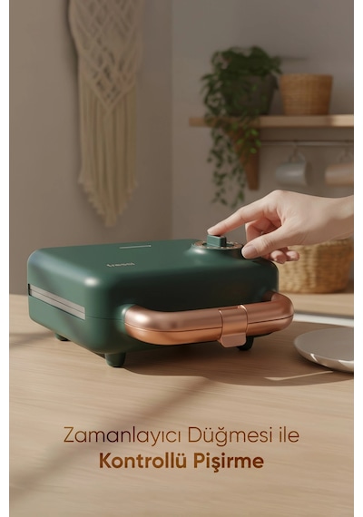 Fressi FR-TM51 700 W Tost Ve Waffle Makinesi