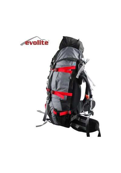 Evolite Colorado 55+10 Litre Sırt Çantası Siyah