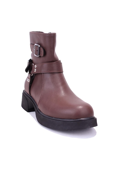 Dagoster Dza07-115307 Kahve Günlük Düz Taban Spor Kadın Bot 001