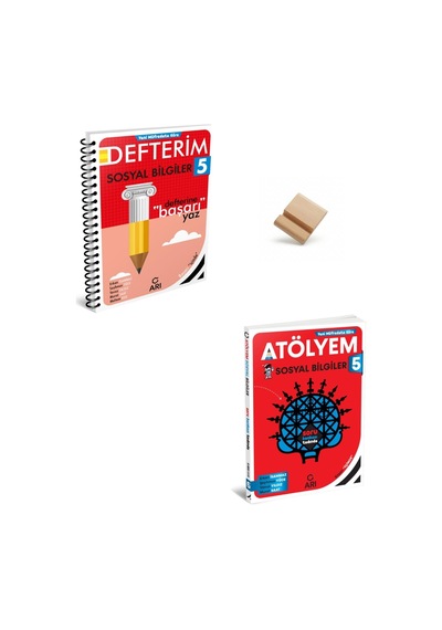 Arı 5. Sınıf Maarif Sosyal Bilgiler Defterim Ve Atölyem + Telefon Standı