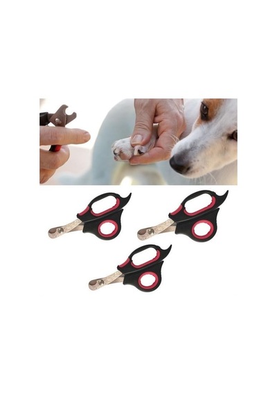 Mcg Büyük Irk Köpek Kedi Çelik Uçlu Evcil Hayvan Tırnak Makası Pati Bakım Aleti Ergonomik Kaymaz
