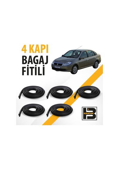 Renault Symbol 2.nesil 4 Kapı + Bagaj Fitili Bm04227