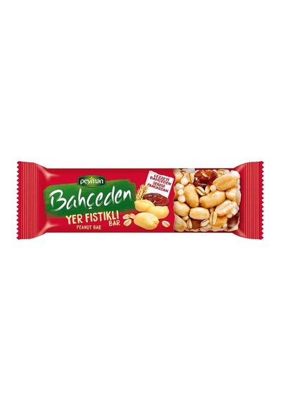 Bahçeden Bar 30 G Yer Fıstıklı Atıştırmalık 4'li Avantaj Paketi - 4 Adet Tarı