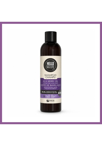 Bezos Hello Nature Acai Berry Oil Şampuan Rengaren