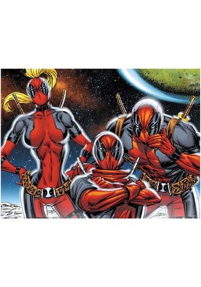 Prime 3d Marvel Deadpool Puzzle 500 Parça 32807