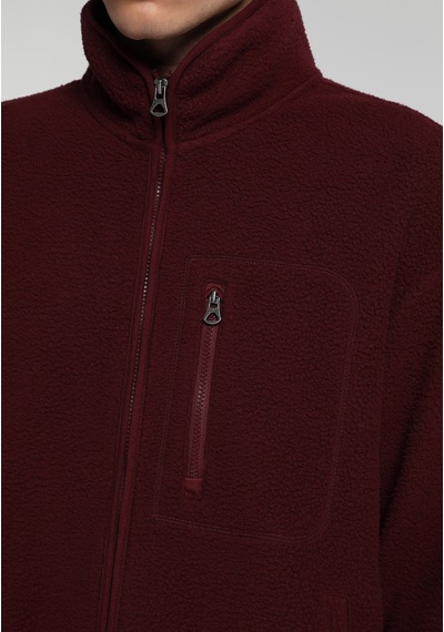 Colin's Colins Relaxed Fit Fermuarlı Erkek Bordo Ceket Cl1081812 Q1.v1 Brd
